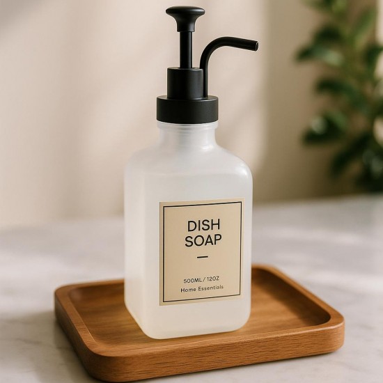 Glass Soap Dispenser